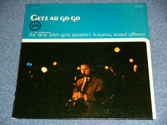 画像: STAN GETZ  feat.ASTRUD GILBERTO -  GETZ AU GO GO  ( Ex+++/MINT- )  / 1964 US AMERICA ORIGINAL STEREO Used LP