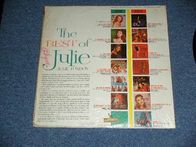 画像: JULIE LONDON - THE BEST OF (Ex+++/Ex+++ ) / 1962 US AMERICA ORIGINAL "1st PRESS COLOR LIBERT Label"  MONO Used LP