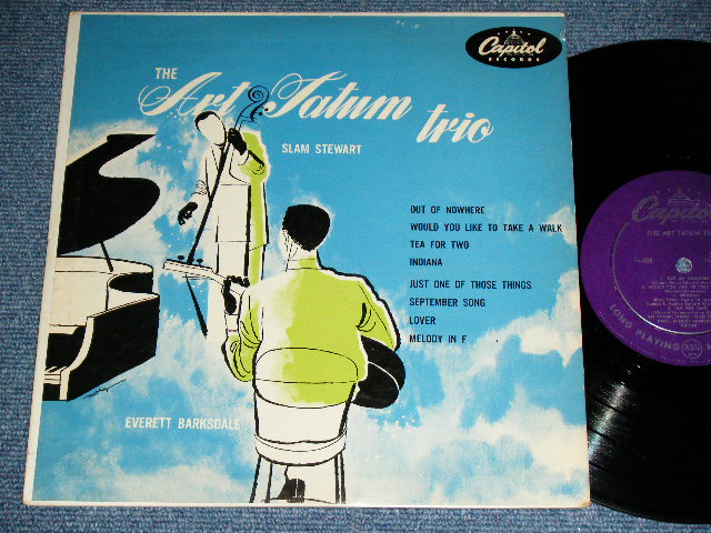 画像1: ART TATUM TRIO - THE ART TATUM TRIO  ( Ex/Ex) / 1953 US AMERICA ORIGINAL MONO Used 10" LP 