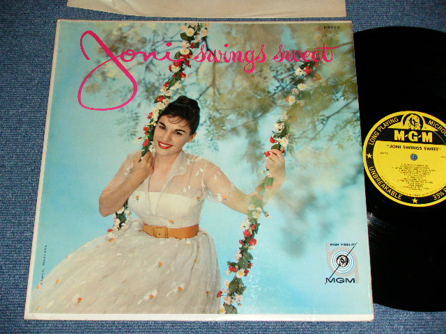 画像1: JONI JAMES - JONI SINGS SWEET ( Ex++/Ex+++ Looks:Ex++)  / 1959 US AMERICA ORIGINAL "YELLOW Label"  MONO LP