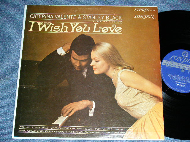画像1: CATERINA VALENTE & STANLEY BLACK - I WISH YOU LOVE ( Ex+/MINT- ) / 1960s UK EXPORT US ORIGINAL STEREO Used LP 