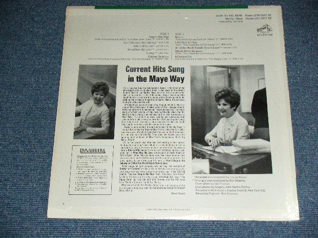 画像: MARILYN MAYE - STEP TO THE REAR ( MINT-/Ex+++ ) / 1967 US AMERICA ORIGINAL STEREO  Used  LP  