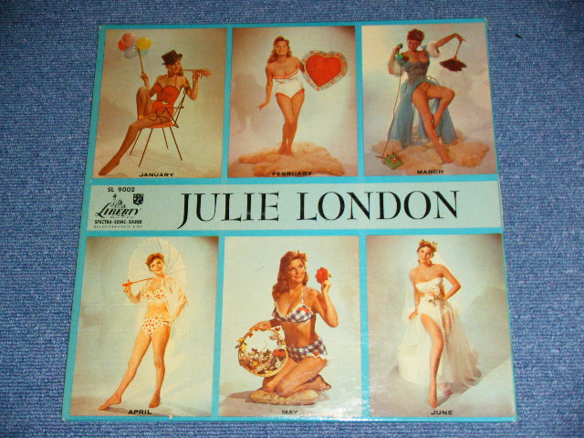 画像: JULIE LONDON - CALENDAR GIRL ( MINT-/Ex++ ) / 1956 US AMERICA ORIGINAL MONO "MARLOON  LABEL" Used LP