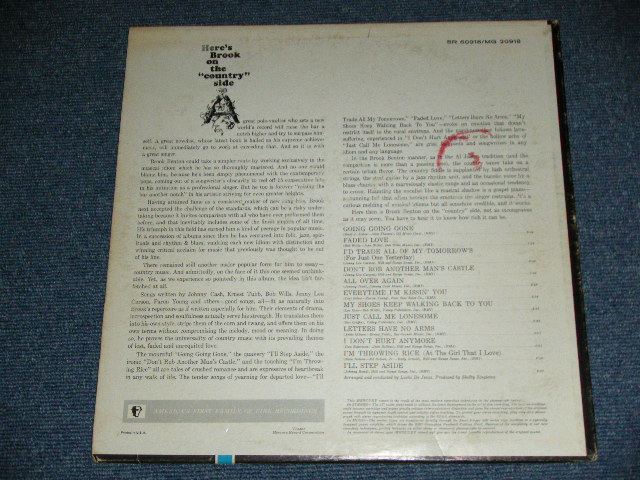 画像: BROOK BENTON -  ON THE COUNTRYSIDE ( Ex/Ex Looks:Ex- ) / 1964  US AMERICA ORIGINAL MONO Used    LP