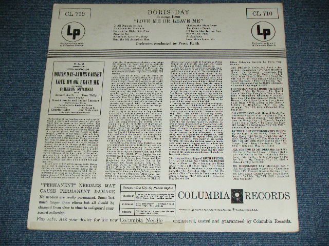 画像: DORIS DAY -  LOVE ME OR LEAVE ME ( Ex+/Ex++,Ex  )   / 1956 US AMERICA ORIGINAL "1st Press 6 EYES Label" Mono Used LP