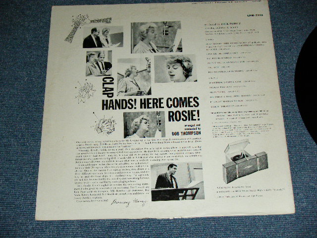 画像: ROSEMARY CLOONEY - CLAP HANDS! HERE COMES ROSIE! ( Ex++/Ex+++ ) / 1960 US AMERICA ORIGINAL MONO  Used LP