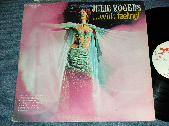 画像1: JULIE ROGERS - ...WITH FEELING!  ( Ex+/Ex+++  )  /1972 US AMERICA ORIGINAL Used LP