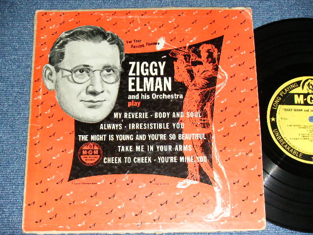 画像1: ZIGGY ELMAN and his Orchestra - PLAY  ( VG+++/Ex+  Looks:Ex) / 195? US AMERICA ORIGINAL MONO Used 10" LP 