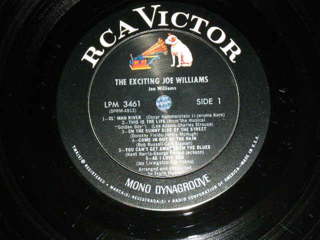 画像: JOE WILLIAMS - THE EXCITING JOE WILLIAMS   ( Ex/Ex+++ Looks: Ex+ )  ) / 1965 US AMERICA ORIGINAL  MONO  Used LP