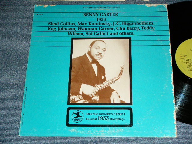 画像1: BENNY CARTER - 1933 (VG++/Ex+,MINT-) / 1972  US AMERICA  Used LP