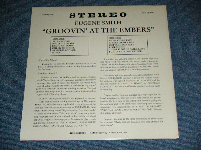 画像: EUGENE SMITH - GROOVIN' AT THE EMBERS (MINT-/MINT-) /   US REISSUE Used LP 