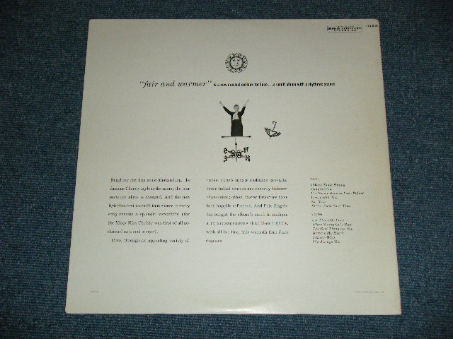 画像: JUNE CHRISTY - FAIR AND WARMER! ( Ex+++/Ex+++ Ultra CLEAN!! / 1957 US AMERICA ORIGINAL '1st Press TURQUOICE Label' MONO Used LP