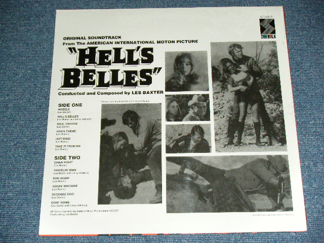 画像: V.A. OST Conducted and Composed and Produced by LES BAXTER   - HELL'S BELLES  / US REISSUE  Brand New SEALED LP Found Dead Stock 