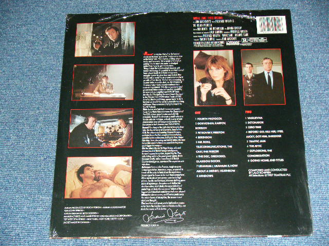 画像: V.A. OST Conducted and Composed and Produced by LALO SCHIFRIN   - THE FOURTH PROTOCOL   /  1987 US AMERICA ORIGINAL "Brand New SEALED" 'JACKET MADE IN CANADA '  LP Found Dead Stock 