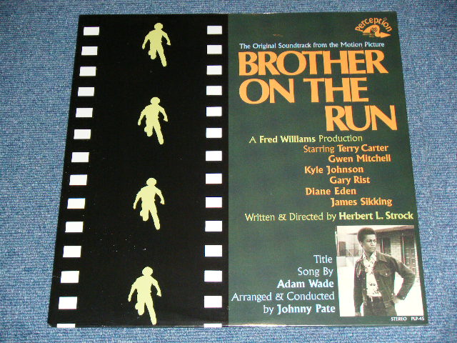 画像1: V.A. OST Song by ADAM WADE - BROTHER ON THE RUN ( KILLER  FUNKY TUNES!!! )   / US REISSUE  Brand New SEALED LP Found Dead Stock 