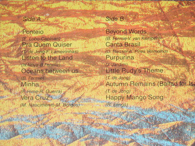 画像: BATIDA (BRAZILIAN FUSION GROUP)  - BATIDA / 2001   HOLLAND REISSUE Made for JAPAN "BRAND NEW" LP 