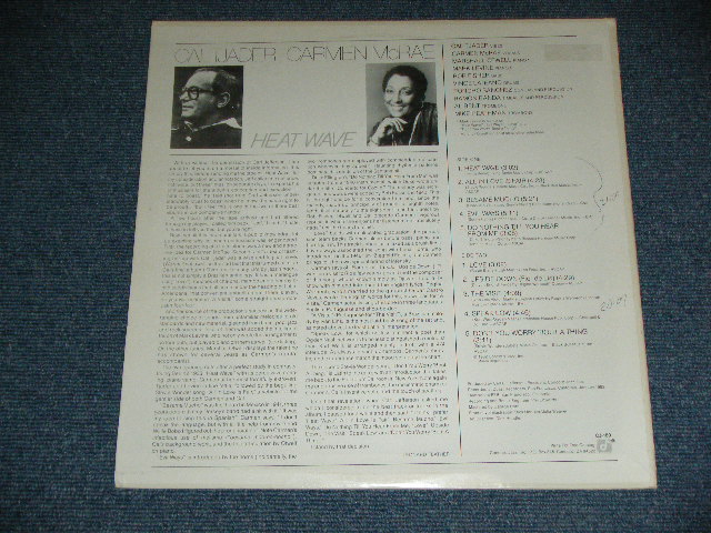 画像: CAL TJADER & CARMEN McRAE  - HEAT WAVE ( Ex++/MINT- )  / 1982 US AMERICA ORIGINAL Used  LP  