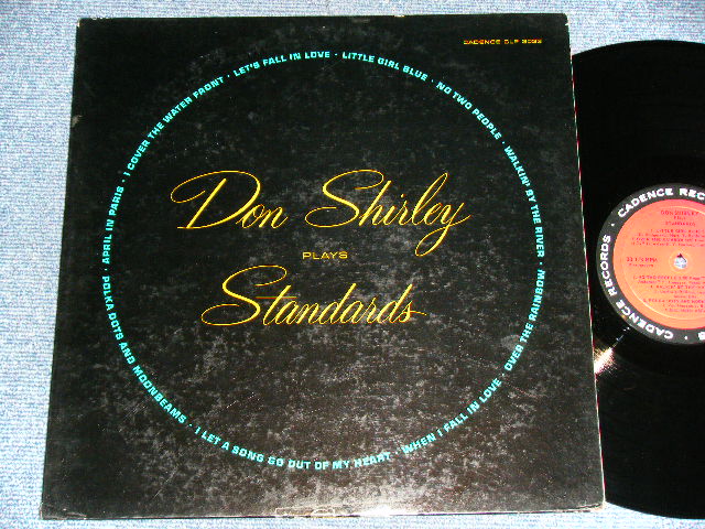 画像1: DON SHIRLEY  TRIO -  PLAYS STANDARDS ( Ex++/Ex+++ Looks:Ex++) /1960 ORIGINAL "RED  LABEL" MONO Used LP