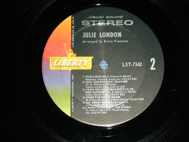 画像: JULIE LONDON - YOU DON'T HAVE TO BE A BABY  TO CRY  ( Ex+++/Ex+++, ) /1964 US AMERICA ORIGINAL STEREO Used LP