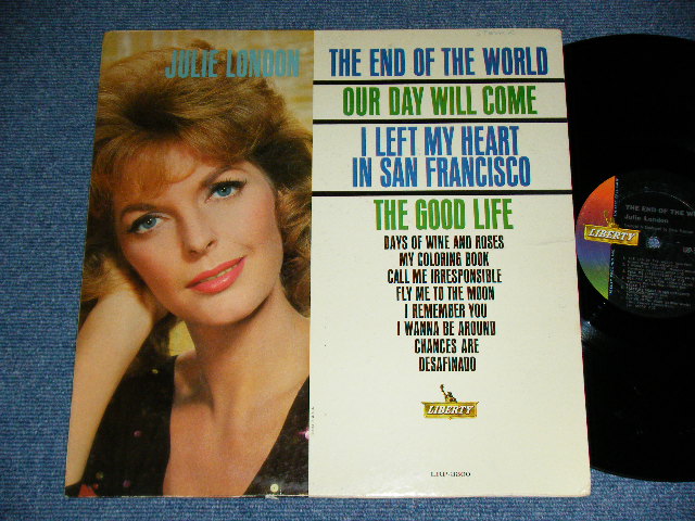 画像1: JULIE LONDON - THE END OF THE WORLD (Ex+/Ex+ Looks:VG+++ )  /1963 US  ORIGINAL "Gold Color LIBERTY on Label" MONO Used LP