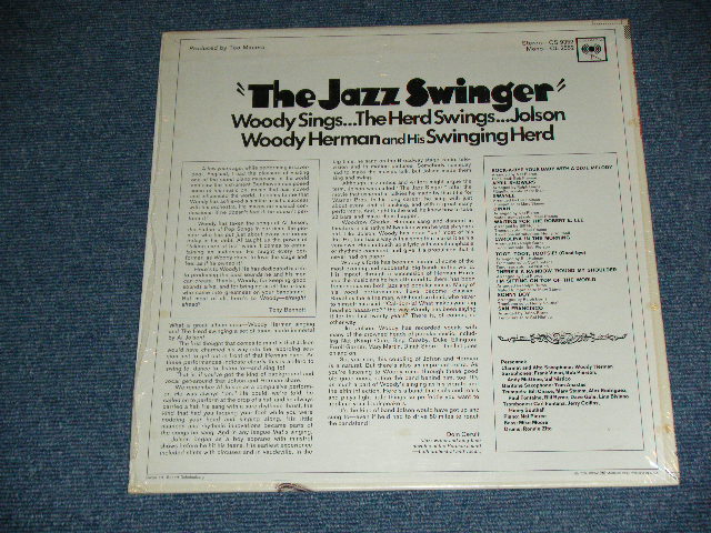 画像: WOODY HERMAN - THE JAZZ SWINGER  ( Ex+++/Ex+++) / 1966 US ORIGINAL"360 SOUND Label" STEREO Used LP  