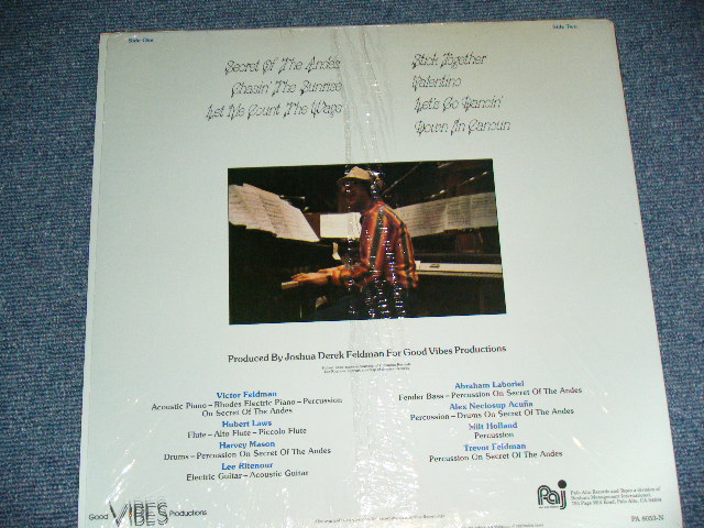 画像: VICTOR FELDMAN  - SECRET OF THE ANDES ( MINT-/MINT- )   / 1982 US AMERICA ORIGINAL Used LP