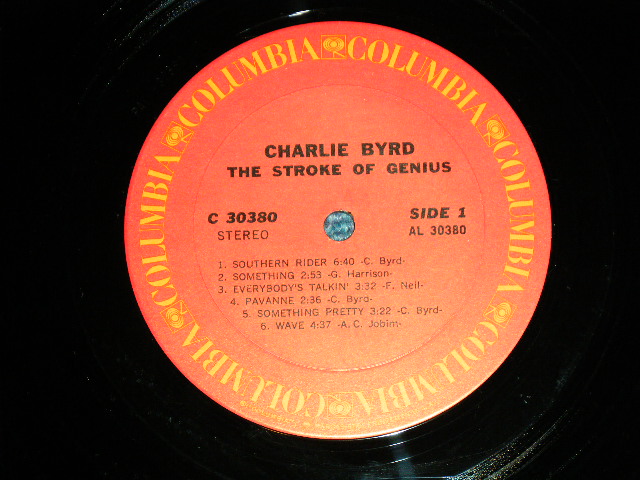 画像: CHARLIE BYRD - THE STROKE OF GENIUS / 1971 US AMERICA ORIGINAL Used LP 