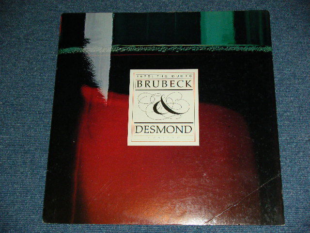 画像: DAVE BRUBECK  & PAUL DESMOND   - THE DUETS ( Ex++/Ex+++ Looks:MINT-)  / 1975 US AMERICA ORIGINAL Used LP 
