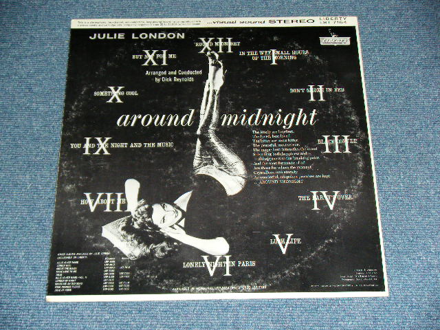 画像: JULIE LONDON - AROUND MIDNIGHT ( Ex++,Ex+/MINT- Looks:Ex+++ ) / 1960 US ORIGINAL STEREO Used  LP 