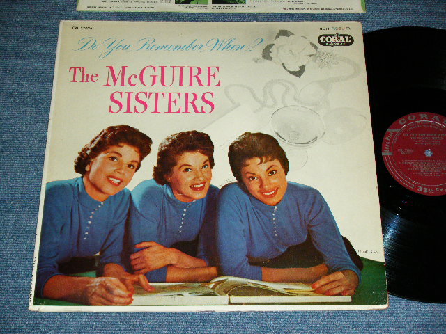 画像1: THE McGUIRE SISTERS - DO YOU REMEMBER WHEN?  ( Ex+/Ex+ Looks:VG+++ )  / 1956  US ORIGINAL MONO Used LP