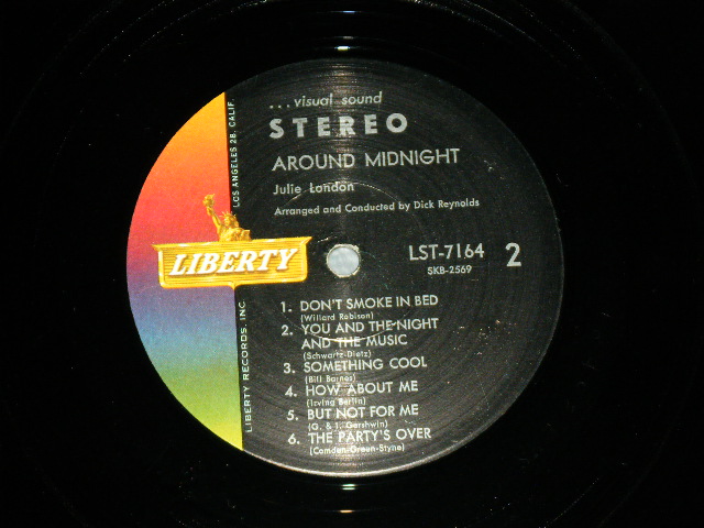 画像: JULIE LONDON - AROUND MIDNIGHT ( Ex++,Ex+/MINT- Looks:Ex+++ ) / 1960 US ORIGINAL STEREO Used  LP 