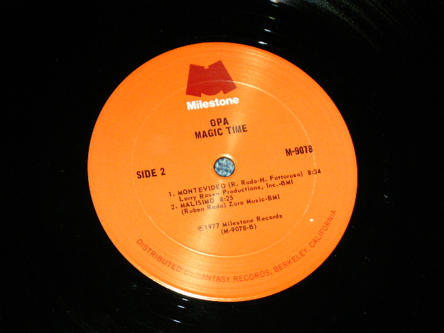 画像: OPA - MAGIC TIME ( MINT-/MINT-) / 1977 US AMERICA ORIGINAL Used LP 