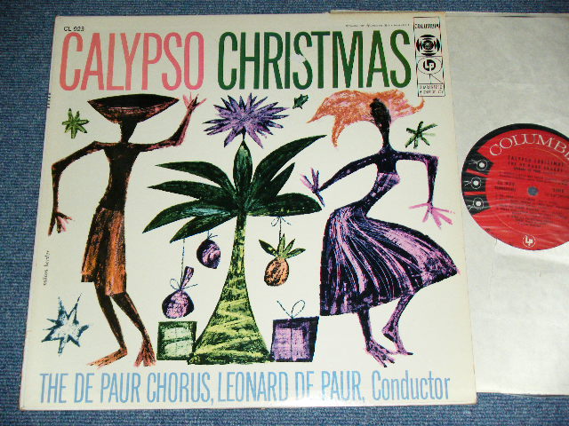 画像1: The DE PAUR CHORUS, LEONARD DE PAUR, CONDUCTOR - CALYPSO CHRISTMAS ( Ex++/Ex+++ Looks: Ex+) / 1950's? US AMERICA ORIGINAL "6 EYES Label" Used LP 