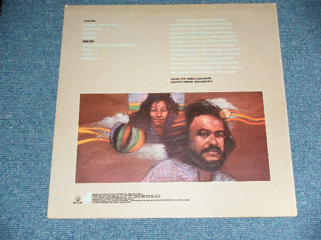 画像: AIRTO MOREIRA and FLORA PURIM - BRAZILIAN HEATWAVE ( Ex+++/MINT- Side-B Looks:Ex++) / 1982 US AMERICA ORIGINAL Used LP 