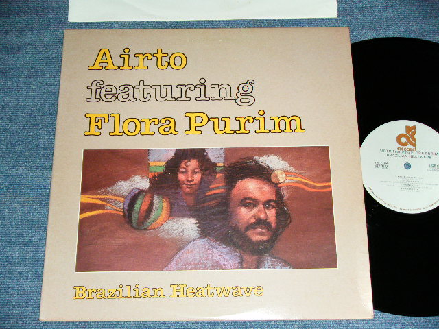 画像1: AIRTO MOREIRA and FLORA PURIM - BRAZILIAN HEATWAVE ( Ex+++/MINT- Side-B Looks:Ex++) / 1982 US AMERICA ORIGINAL Used LP 