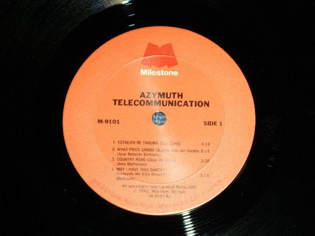 画像: AZYMUTH -  TELECOMMUNICATION / 1982 US AMERICA ORIGINAL "PROMO STAMP" Used   LP