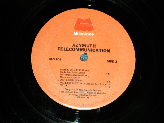 画像: AZYMUTH -  TELECOMMUNICATION / 1982 US AMERICA ORIGINAL "PROMO STAMP" Used   LP
