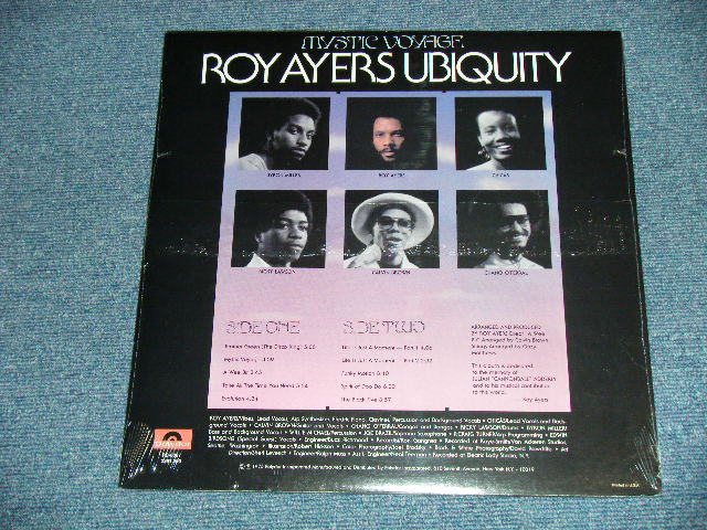 画像: ROY AYERS UBIQUITY - MYSTIC VOYAGE  / US AMERICA REISSUE Brand New SEALED LP