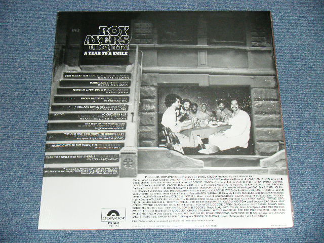 画像: ROY AYERS UBIQUITY - TEAR TO A SMILE / US AMERICA REISSUE Brand New SEALED LP