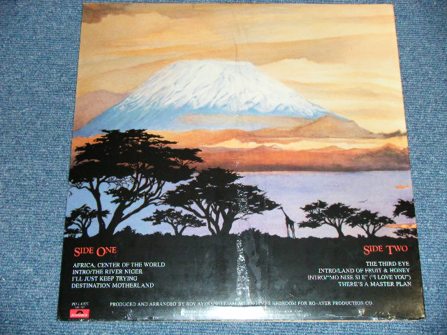 画像: ROY AYERS UBIQUITY - CENTER OF THE WORLD / US AMERICA REISSUE Brand New SEALED LP