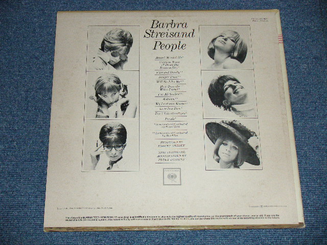 画像: BARBRA STREISAND  - PEOPLE ( Ex++/Ex+++ Looks:Ex+)   / 1964  US AMERICA ORIGINAL "2nd Press 360 Sound Label"  Used LP