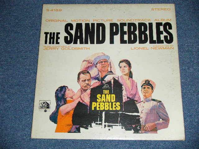 画像: ost THE SAND PEBBLES  /Conducted by LIONEL NEWMAN : Music Composed by JERRY GOLDSMITH( Ex+/Ex+++)  / 1966 US AMERICA ORIGINAL STEREO Used  LP 