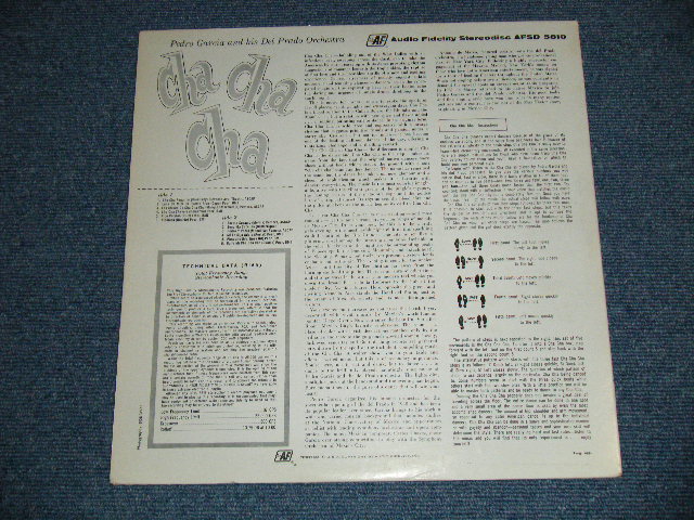画像: PEDRO GARCIA and His DEL PRADO Orchestra - CHA CHA CHA  / 1960 's?  US AMERICA  ORIGINAL STEREO Used LP 