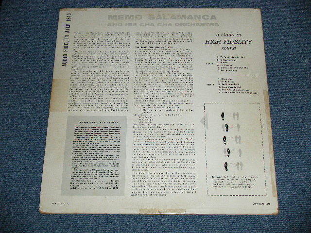 画像: MEMO SALAMANCA and His CHA CHA CHA ORCHESTRA - CHA CHA CHA  / 1956  US AMERICA  ORIGINAL MONO Used LP 