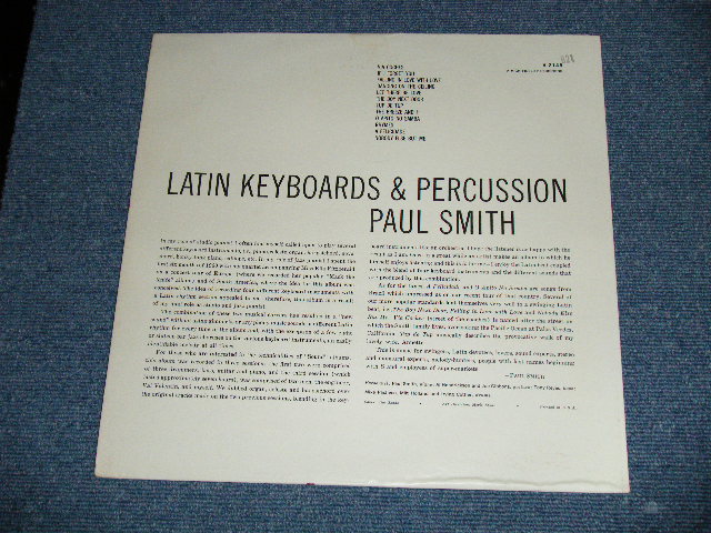 画像: PAUL SMITH - LATIN KEYBORDS and PERCUSSION  ( Ex++/Ex+++ )  / 1961 US AMERICA ORIGINAL MONO  Used LP  