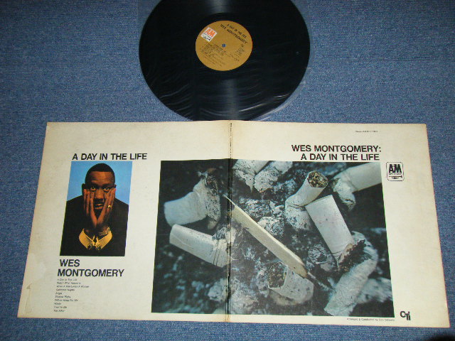 画像1: WES MONTGOMERY- A DAY IN THE LIFE ( BROWN LABEL : Ex/Ex++ Looks:Ex+ )  / 1967 US AMERICA ORIGINAL "BROWN Label" STEREO  Used LP  