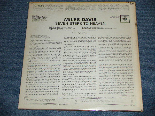 画像: MILES DAVIS  -  SEVEN STEPS TO HEAVEN (Matrix # A)XSM-59704-1HHHHH B)XSM-59705-1C HTH 111-1)(Ex+/Ex+) / 1963 US ORIGINAL "BLACK 360 Sound  Label" STEREO Used LP 