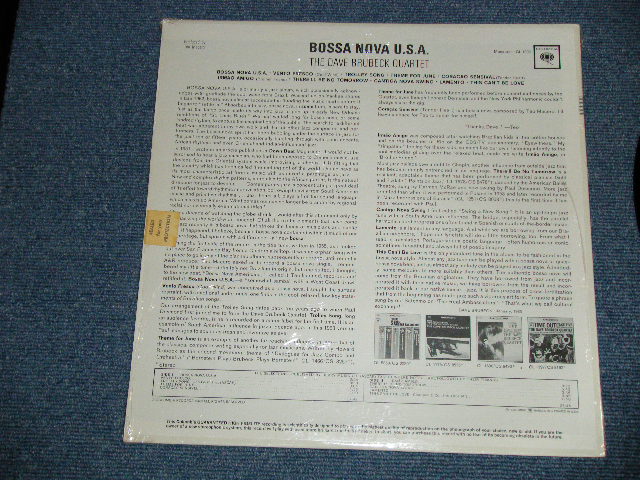 画像: THE DAVE BRUBECK QUARTET - BOSSA NOVA USA   (  MINT-/MINT-  )  / 1963 US AMERICA ORIGINAL 1st Press  "2 EYES with GURANTEED HIGH FIDELITY  Label" MONO  LP 