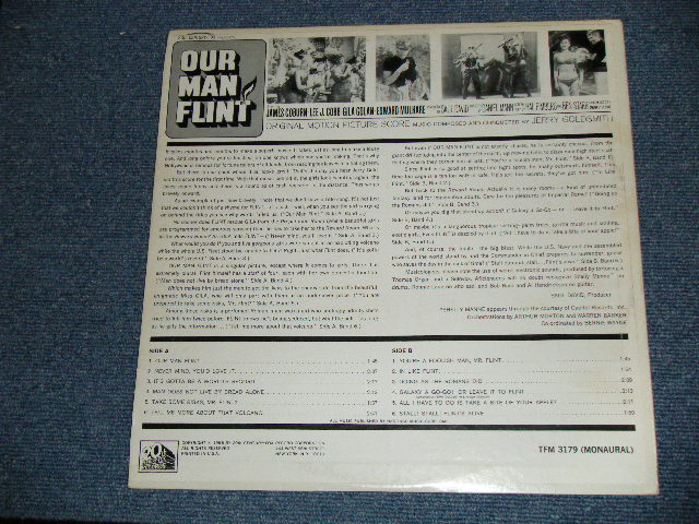 画像: OST / JERRY GOLDSMITH -  OUR MAN FLINT 電撃フリント  ( Ex++/Ex++) / 1966 US ORIGINAL  MONO Used LP 