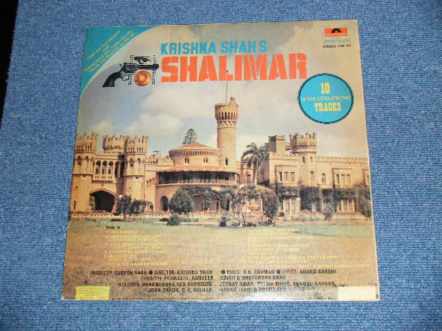 画像: ost KRISHNA SHAH'S SHALIMAR ( Ex++/MINT) / 1978 INDIA  ORIGINAL  LP 